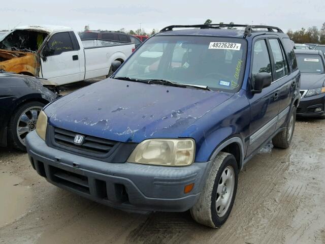 JHLRD2840WC016580 - 1998 HONDA CR-V LX BLUE photo 2