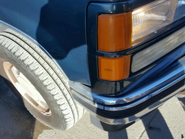 1GKEK13R8VJ730843 - 1997 GMC YUKON GREEN photo 9