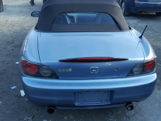 JHMAP11453T006028 - 2003 HONDA S2000 BLUE photo 6