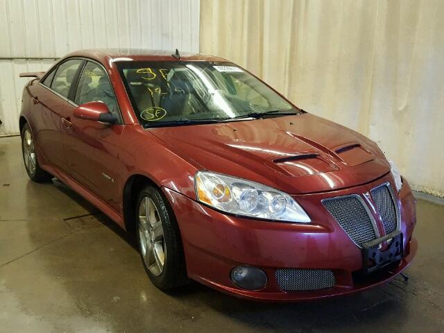 1G2ZM577484183262 - 2008 PONTIAC G6 GXP RED photo 1