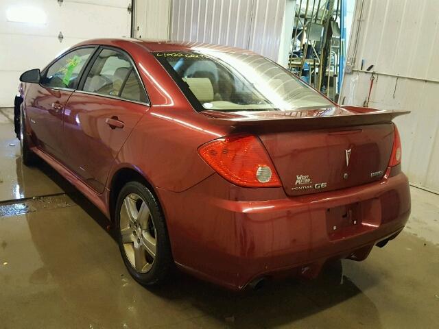 1G2ZM577484183262 - 2008 PONTIAC G6 GXP RED photo 3