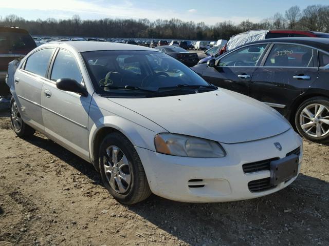 1B3EL36X32N110938 - 2002 DODGE STRATUS SE WHITE photo 1