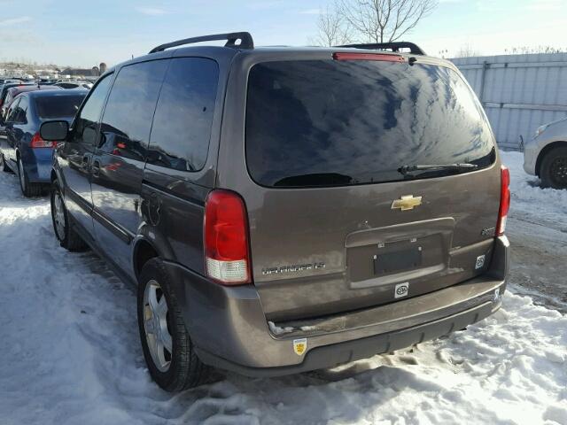 1GNDU23L25D196280 - 2005 CHEVROLET UPLANDER L 棕色 照片 3
