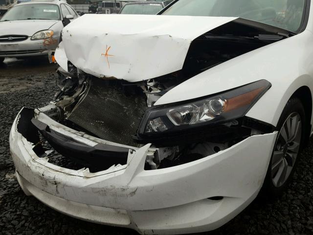 1HGCS127X8A000974 - 2008 HONDA ACCORD EX WHITE photo 10