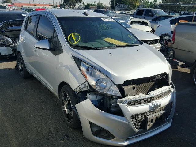 KL8CD6S96DC547772 - 2013 CHEVROLET SPARK 1LT SILVER photo 1