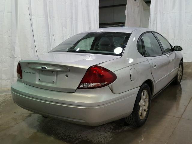 1FAFP56U27A109812 - 2007 FORD TAURUS SEL GRAY photo 4