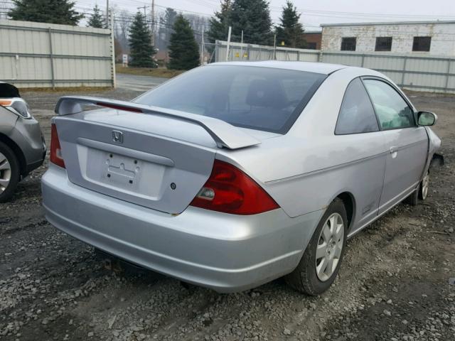 1HGEM21992L085619 - 2002 HONDA CIVIC EX 银色 照片 4
