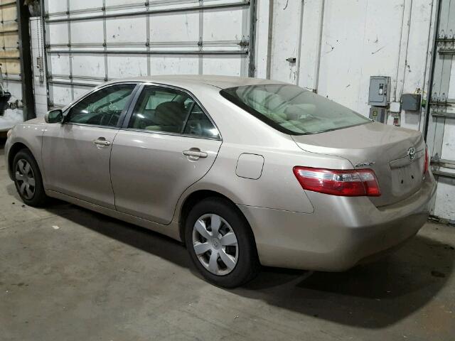 4T1BE46K37U009204 - 2007 TOYOTA CAMRY NEW GOLD photo 3