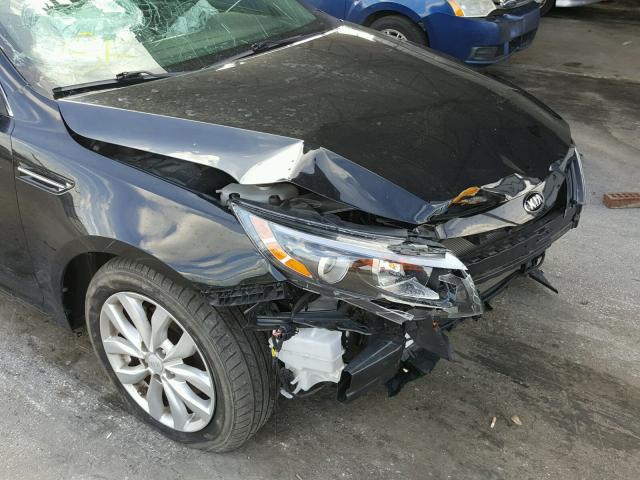 5XXGM4A75FG443368 - 2015 KIA OPTIMA LX BLACK photo 9