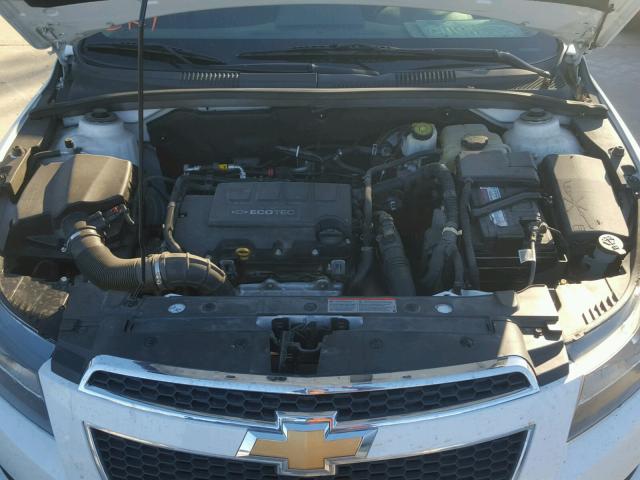 1G1PC5SB0D7193547 - 2013 CHEVROLET CRUZE LT WHITE photo 7