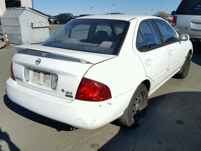 3N1CB51D56L588191 - 2006 NISSAN SENTRA 1.8 WHITE photo 4