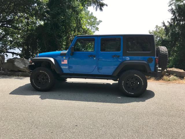 1J4BA3H15BL531386 - 2011 JEEP WRANGLER U BLUE photo 2