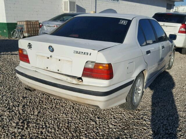 WBACD4327VAV55175 - 1997 BMW 328 I AUTO WHITE photo 4