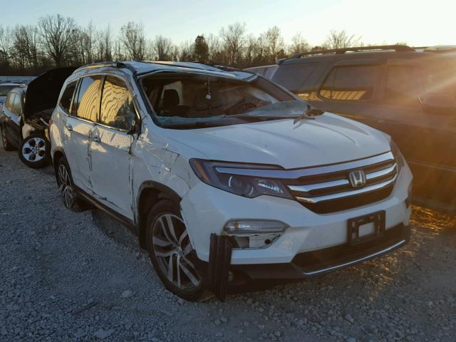 5FNYF5H91GB005690 - 2016 HONDA PILOT TOUR WHITE photo 1