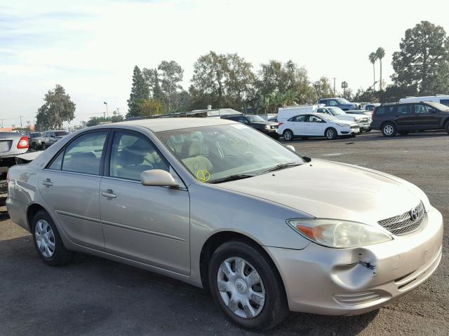 4T1BE32K23U743987 - 2003 TOYOTA CAMRY LE თაფლისფერი ფოტო 1