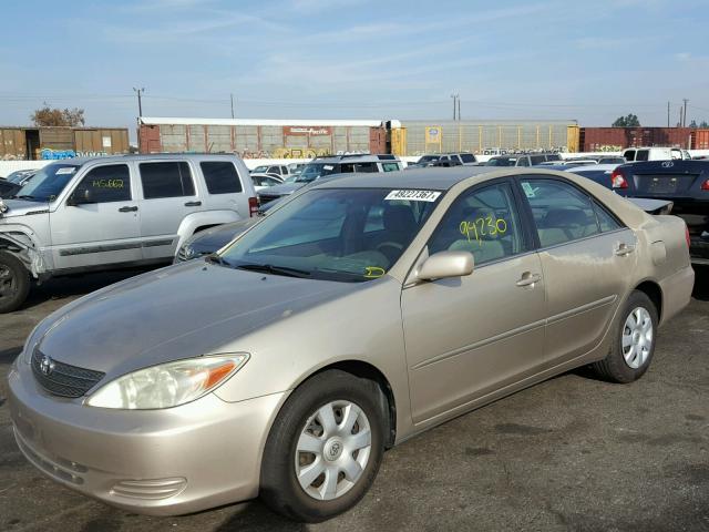 4T1BE32K23U743987 - 2003 TOYOTA CAMRY LE TAN photo 2