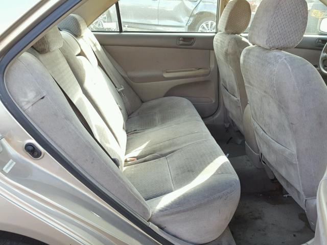 4T1BE32K23U743987 - 2003 TOYOTA CAMRY LE TAN photo 6