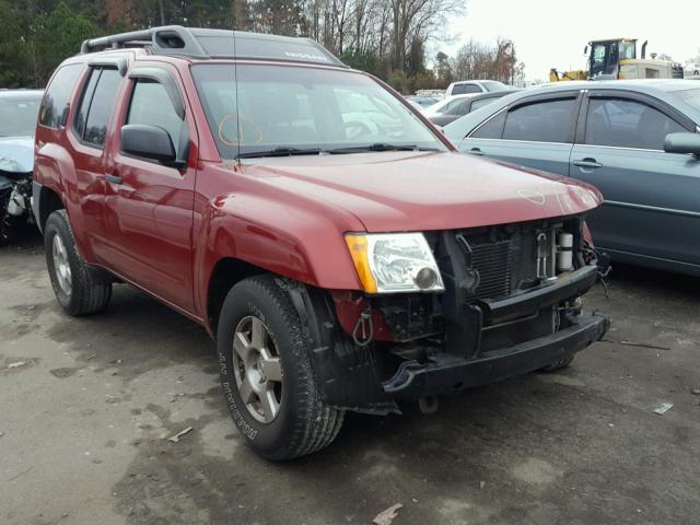 5N1AN08U07C546606 - 2007 NISSAN XTERRA OFF RED photo 1