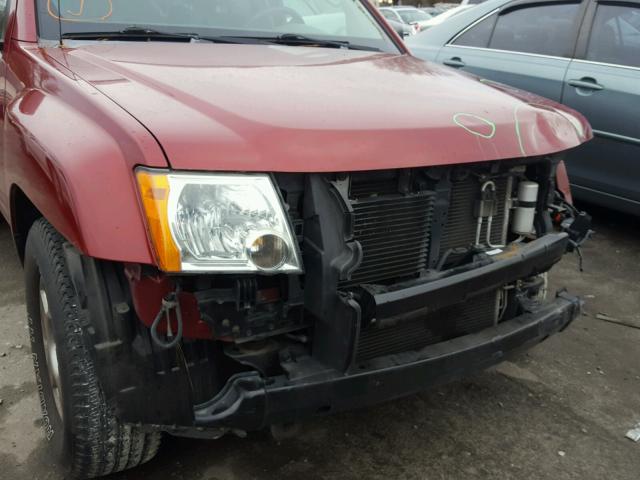 5N1AN08U07C546606 - 2007 NISSAN XTERRA OFF RED photo 9