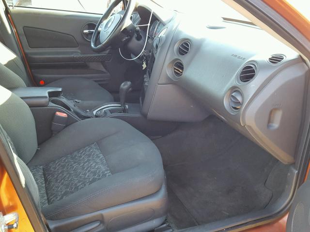 2G2WS522741166241 - 2004 PONTIAC GRAND PRIX ნარინჯისფერი ფოტო 5