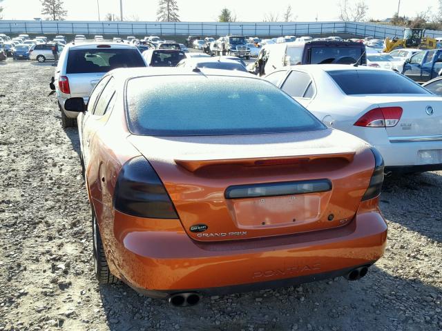 2G2WS522741166241 - 2004 PONTIAC GRAND PRIX ნარინჯისფერი ფოტო 9