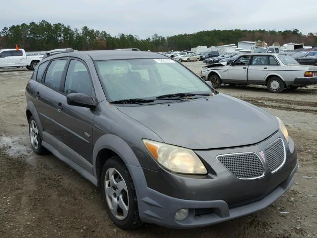 5Y2SL65876Z421123 - 2006 PONTIAC VIBE GRAY photo 1