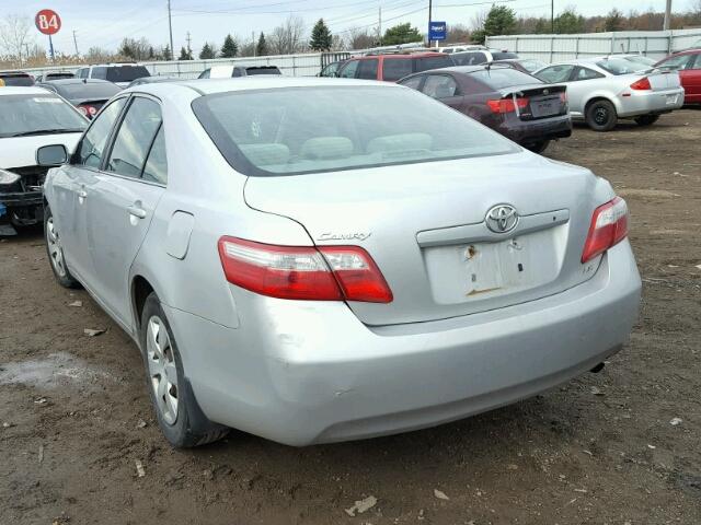 4T1BE46K77U186547 - 2007 TOYOTA CAMRY NEW SILVER photo 3