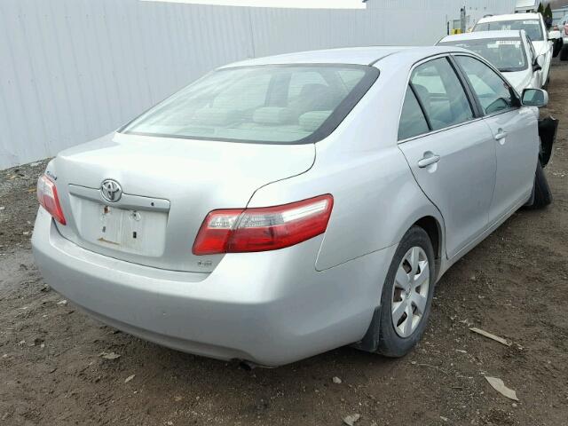 4T1BE46K77U186547 - 2007 TOYOTA CAMRY NEW SILVER photo 4