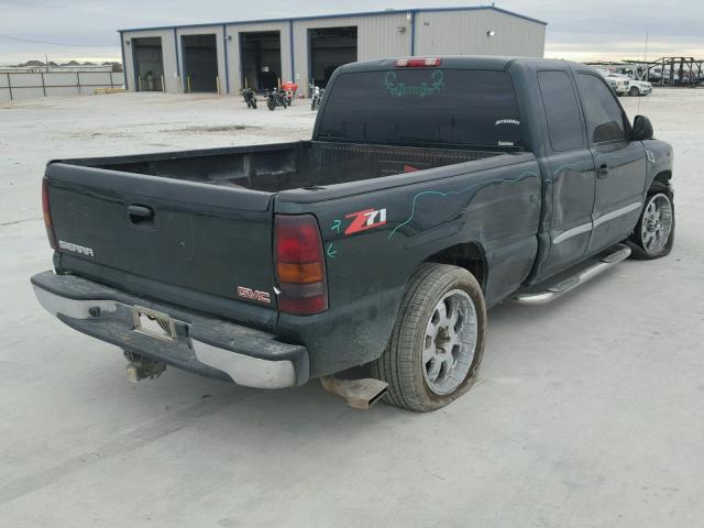 2GTEC19T931245825 - 2003 GMC NEW SIERRA GREEN photo 4