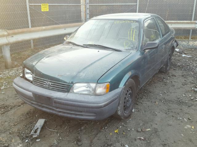 JT2AC52L0X0370139 - 1999 TOYOTA TERCEL GREEN photo 2