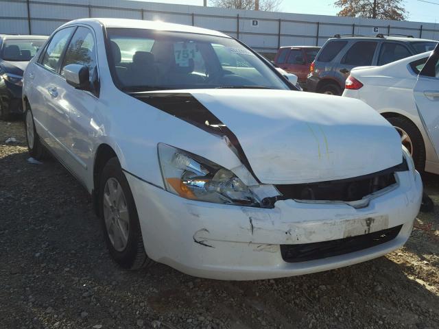 1HGCM56493A022068 - 2003 HONDA ACCORD LX WHITE photo 1