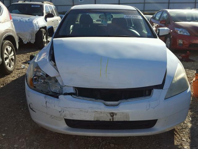 1HGCM56493A022068 - 2003 HONDA ACCORD LX WHITE photo 7