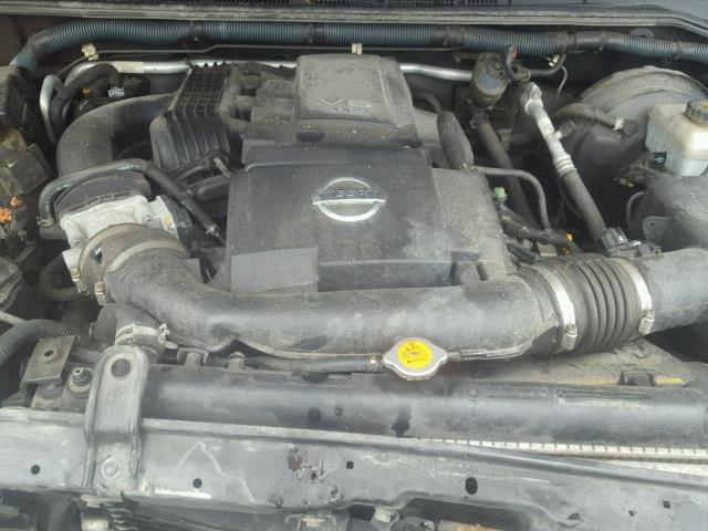 5N1AR18W46C606073 - 2006 NISSAN PATHFINDER BLACK photo 7