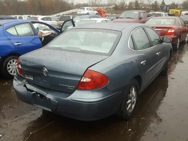 2G4WD552571176820 - 2007 BUICK LACROSSE C BLUE photo 4