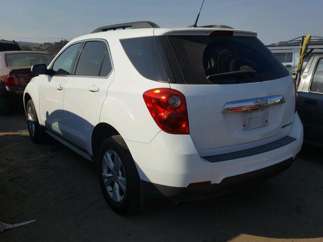 2CNALDEC9B6465422 - 2011 CHEVROLET EQUINOX LT WHITE photo 3