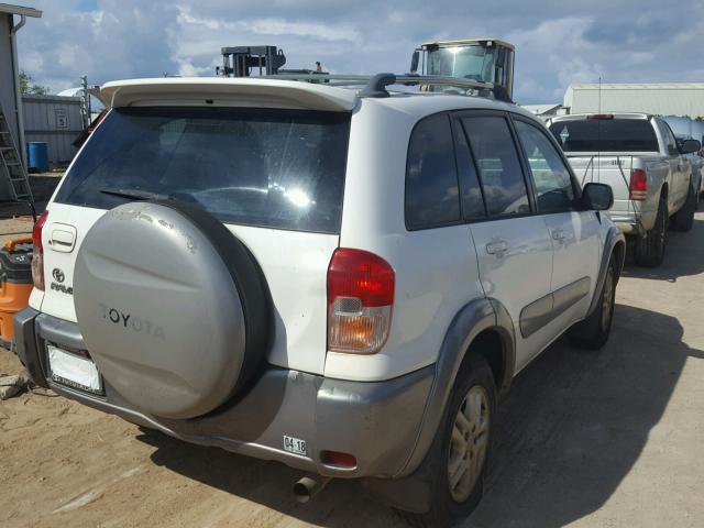 JTEGH20V230091609 - 2003 TOYOTA RAV4 WHITE photo 4