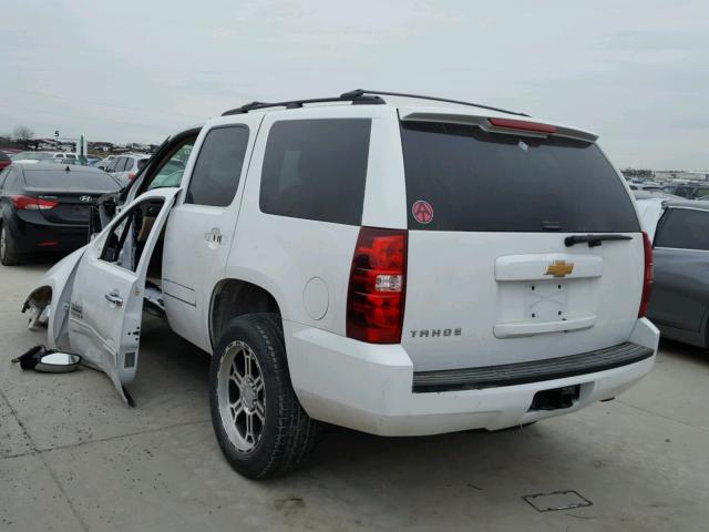 1GNSCAE05DR241172 - 2013 CHEVROLET TAHOE C150 WHITE photo 3