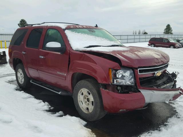 1GNFK13007R345998 - 2007 CHEVROLET TAHOE K150 MAROON photo 1