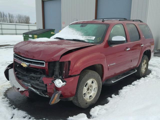 1GNFK13007R345998 - 2007 CHEVROLET TAHOE K150 MAROON photo 2