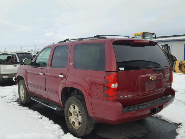 1GNFK13007R345998 - 2007 CHEVROLET TAHOE K150 MAROON photo 3