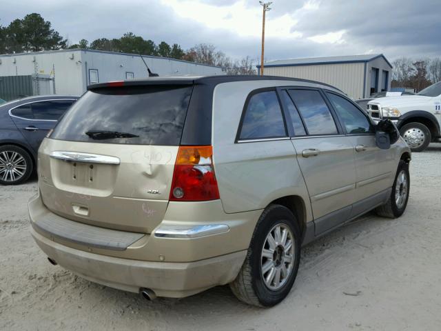 2A8GM68X47R109089 - 2007 CHRYSLER PACIFICA T GOLD photo 4