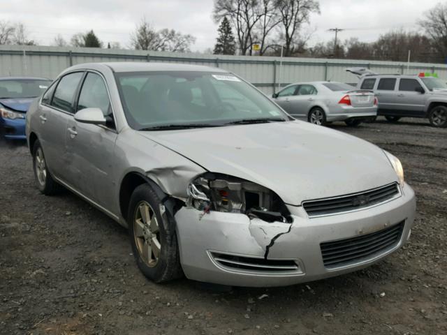 2G1WT55K289154888 - 2008 CHEVROLET IMPALA LT SILVER photo 1