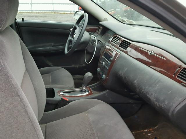 2G1WT55K289154888 - 2008 CHEVROLET IMPALA LT SILVER photo 5