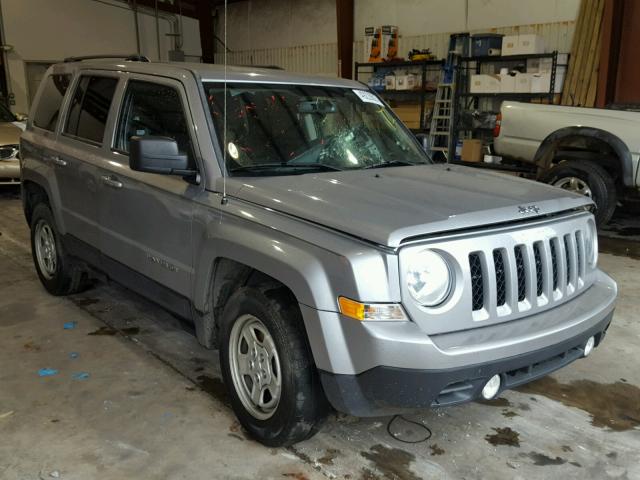 1C4NJPBA9GD514322 - 2016 JEEP PATRIOT SP GRAY photo 1