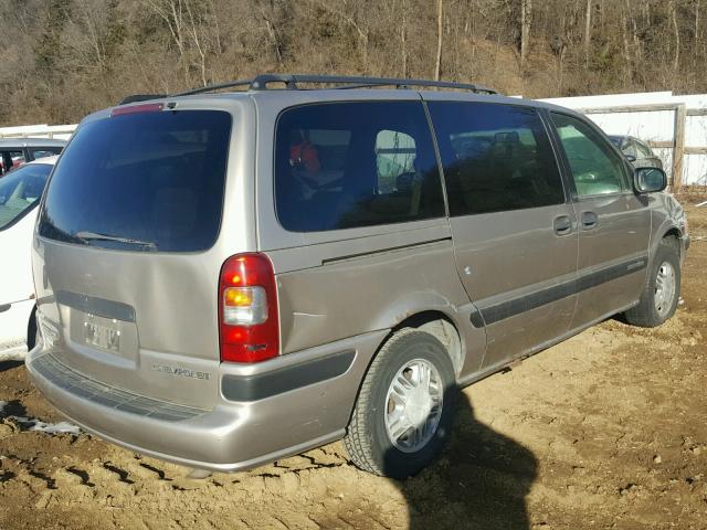 1GNDX03E2WD338657 - 1998 CHEVROLET VENTURE TAN photo 4