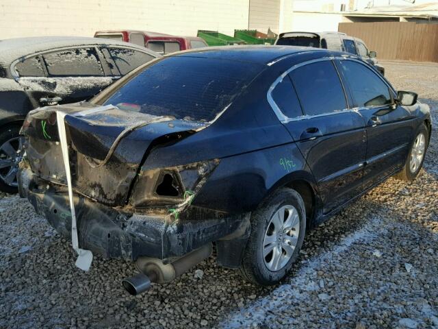 JHMCP26438C050883 - 2008 HONDA ACCORD LXP BLACK photo 4