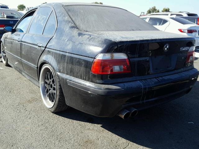 WBADN6330XGM60057 - 1999 BMW 540 I AUTO BLACK photo 3