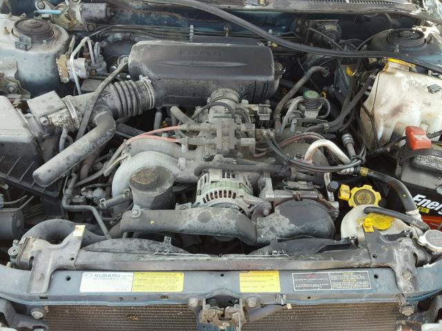 4S3BG6859W7650355 - 1998 SUBARU LEGACY 30T GREEN photo 7