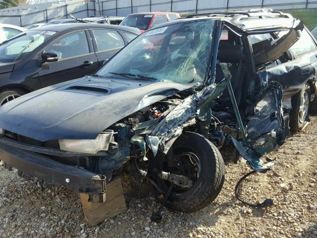 4S3BG6859W7650355 - 1998 SUBARU LEGACY 30T GREEN photo 9