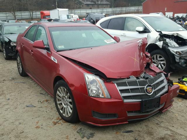 1G6DG5EG8A0114591 - 2010 CADILLAC CTS LUXURY RED photo 1